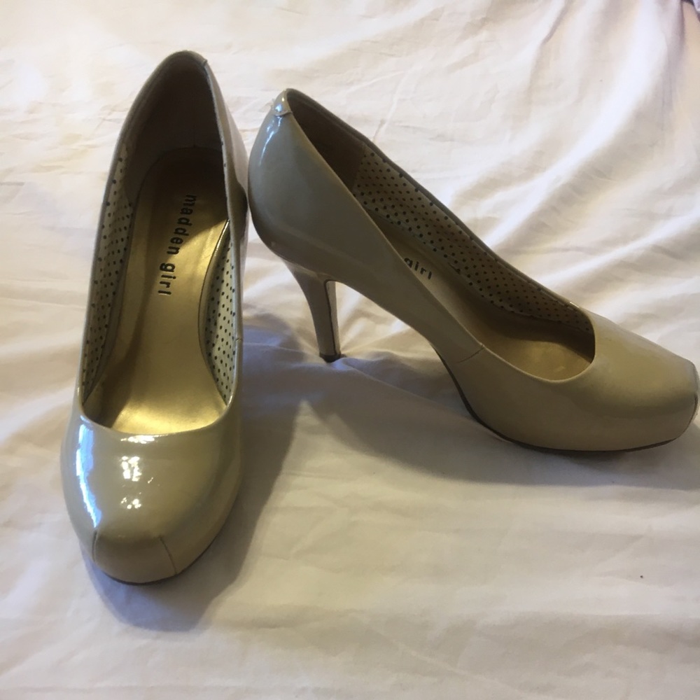 Nude Madden Girl Heels